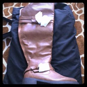 Brand new Thigh high boots faux leather